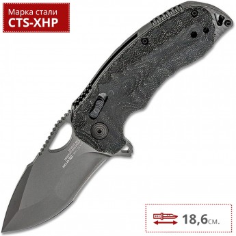 Нож SOG KIKU XR LTE BLACKOUT 12-27-04-57