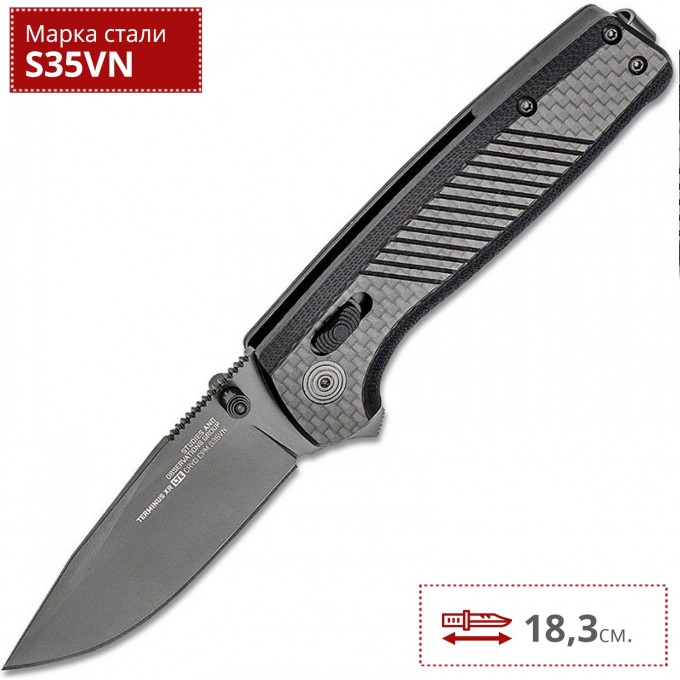 Нож SOG TERMINUS XR LTE CARBONE GOLD TM1032 SG_TM1032
